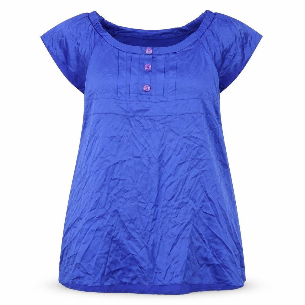 Savida Womens Blue   T-Shirt Dress  Size 14