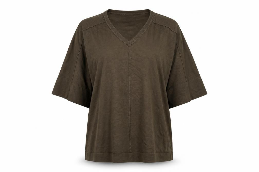 Preworn Womens Green   Basic T-Shirt Size L