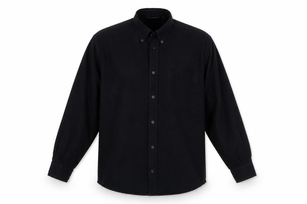 Giorgio Mens Black    Button-Up Size M