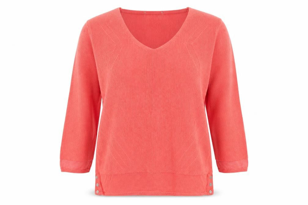 Marks and Spencer Womens Orange   Pullover Jumper Size 14