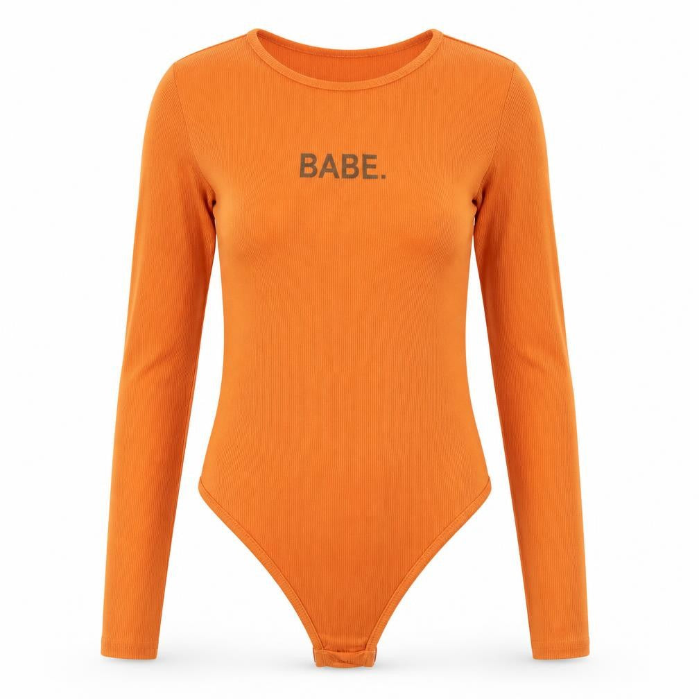 Preworn Womens Orange   Bodysuit One-Piece Size S