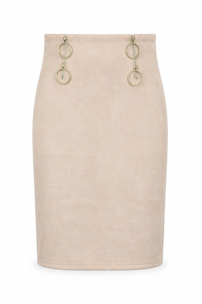 LuluMary Womens Pink   Straight & Pencil Skirt Size 4