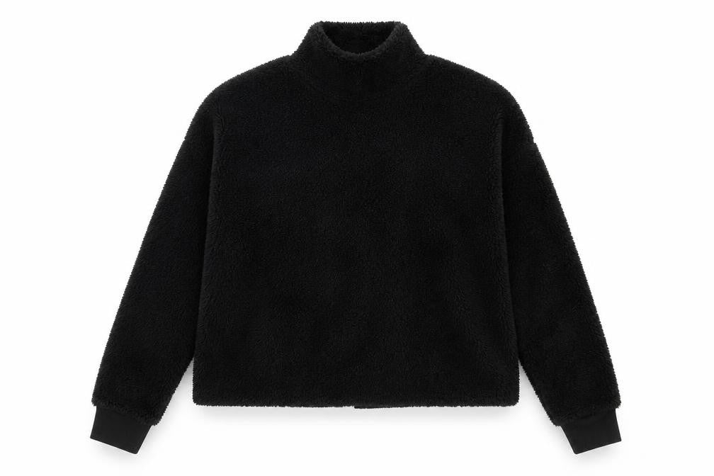 Front view of Primark women’s black jumper, size UK 12