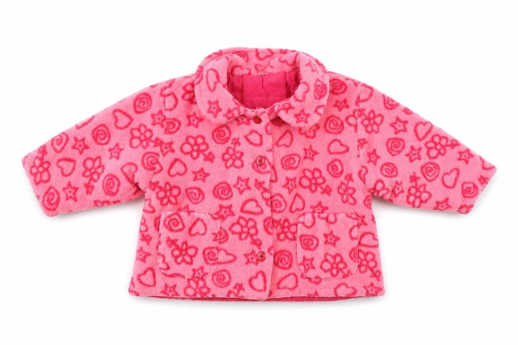 NEXT Girls Pink  Fleece Jacket  Size 3-6 Months