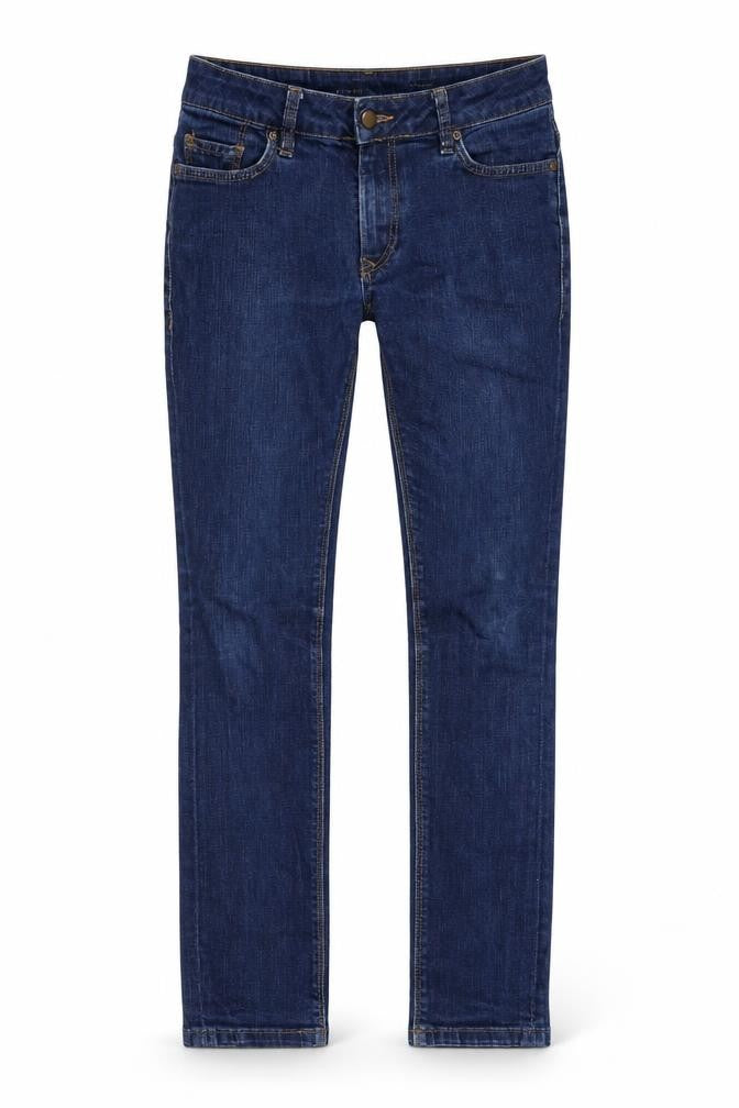 Preworn Womens Blue  Denim Skinny Jeans Size 28 in L32 in