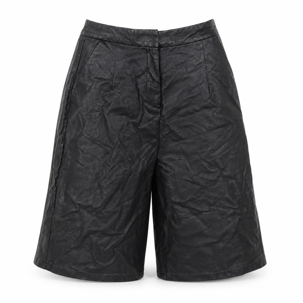 Topshop Womens Black   Utility Shorts Size 8