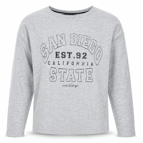George Boys Grey   Basic T-Shirt Size 6-7 Years  - San Diego State