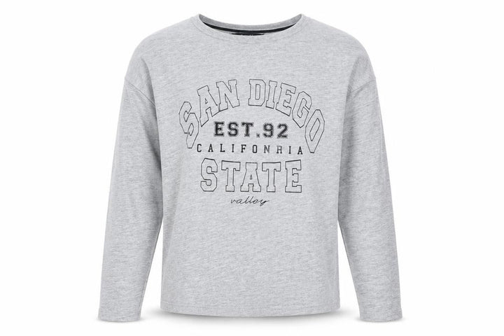 George Boys Grey Basic T-Shirt Size 6-7 Years - San Diego State