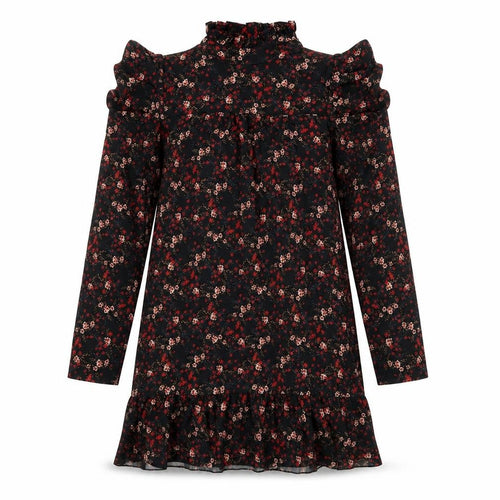 Boohoo Womens Red Floral  Shift  Size 8