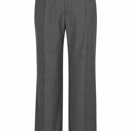 George Womens Grey Striped  Trousers  Size 38 L31 in