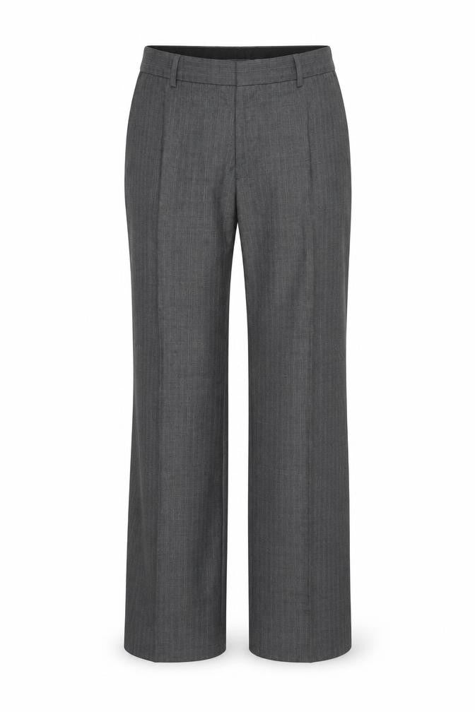 George Womens Grey Striped  Trousers  Size 38 L31 in