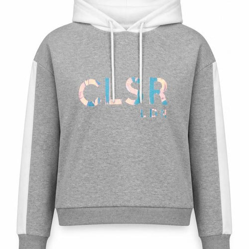 Closure Womens Grey   Pullover Hoodie Size 10