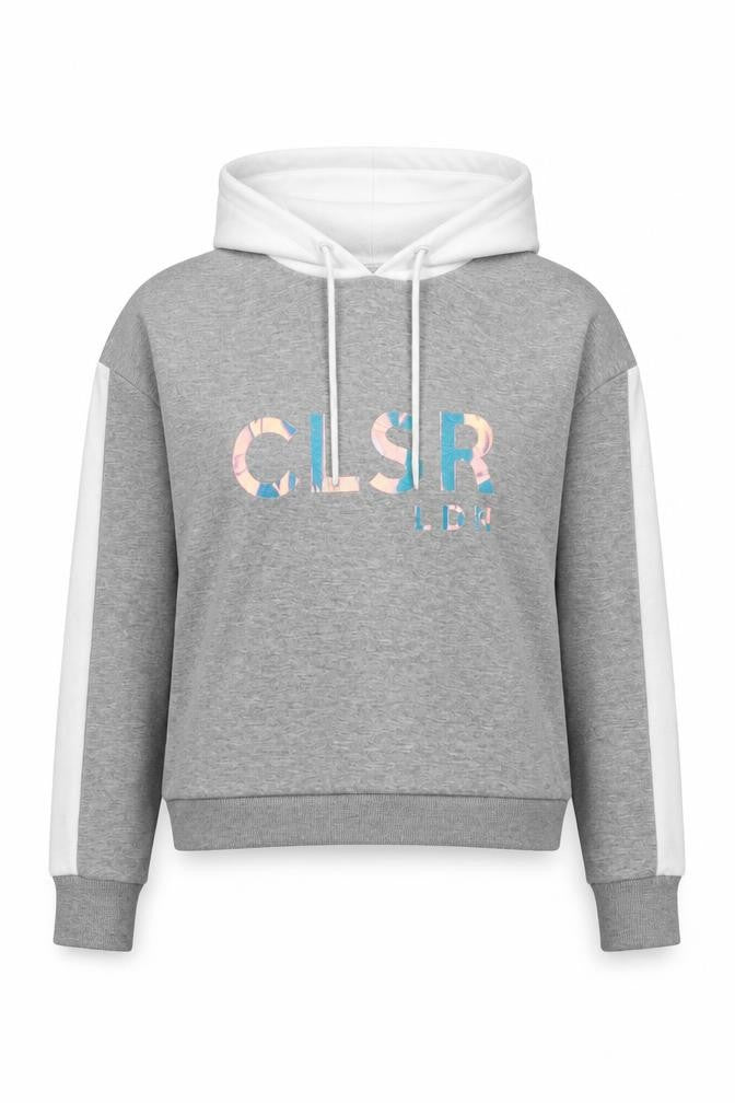 Closure Womens Grey   Pullover Hoodie Size 10