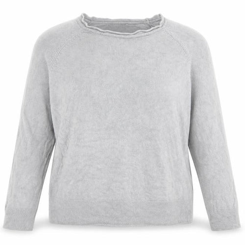 Ellie Louise Womens Grey  Knit Pullover Jumper Size L