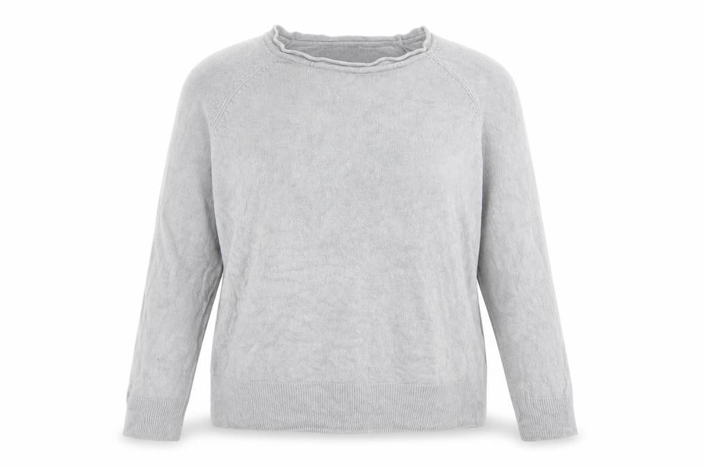 Ellie Louise Womens Grey  Knit Pullover Jumper Size L