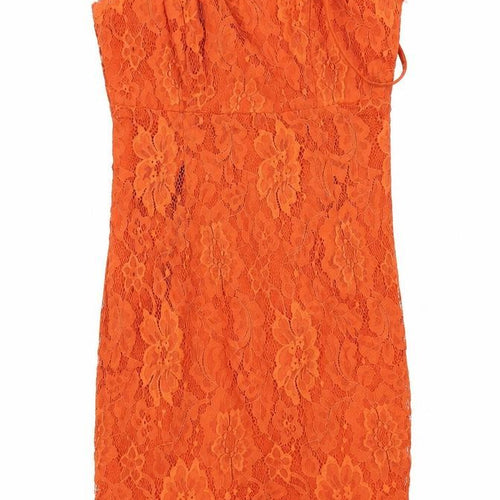 vera  lucy Womens Orange   Fit & Flare  Size S
