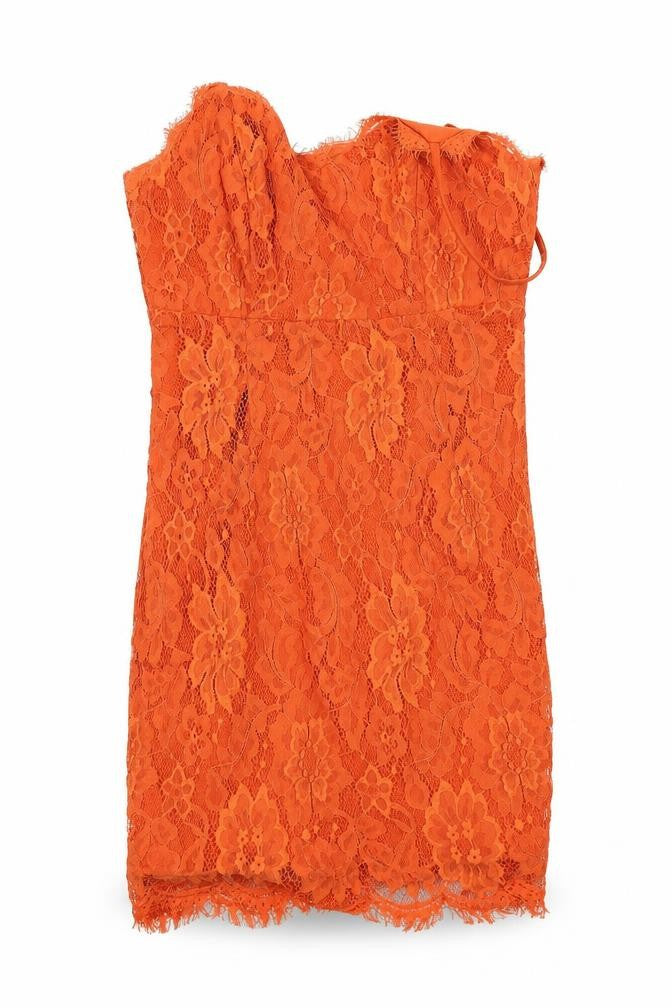 vera  lucy Womens Orange   Fit & Flare  Size S