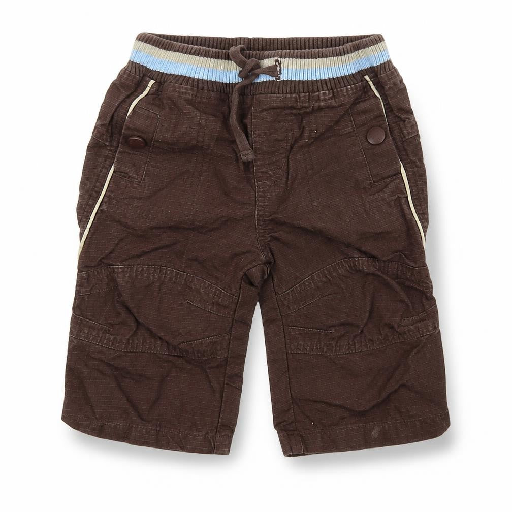 mini mode Boys Brown   Sweatpants Leggings Size 3-6 Months
