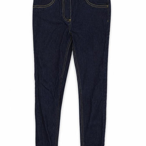 Preworn Girls Blue   Jegging Jeans Size 9-10 Years