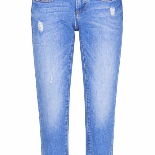 Denim & Co. Womens Blue   Capri Jeans Size 4 L24 in