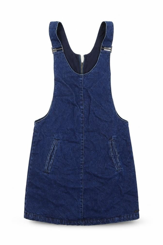 Pull & Bear Womens Blue   Dungaree One-Piece Size S