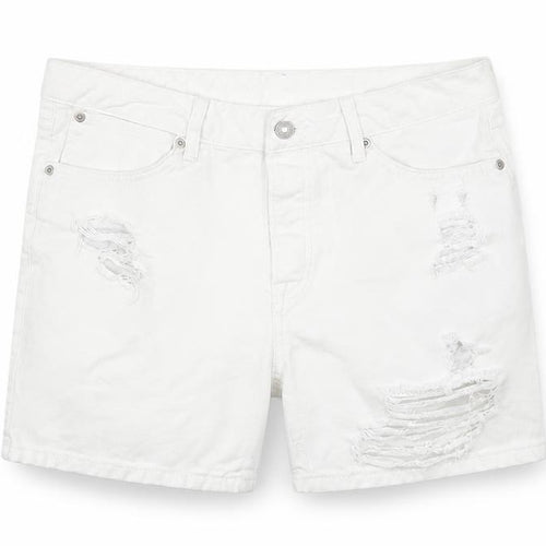 Preworn Womens White   Bermuda Shorts Size 32