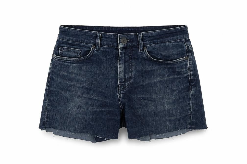 Loop Womens Blue   Cut-Off Shorts Size 31 in
