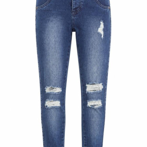 ILLUSIVE LONDON Womens Blue  Denim Mom Jeans Size XS