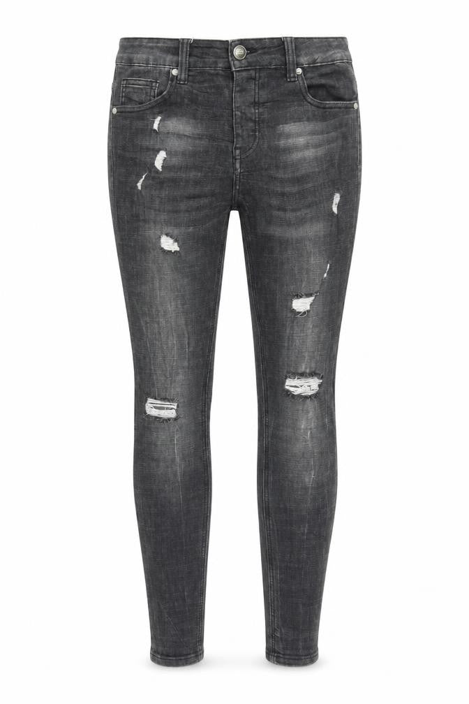 Sixth June Womens Black  Denim Skinny Jeans Size 10