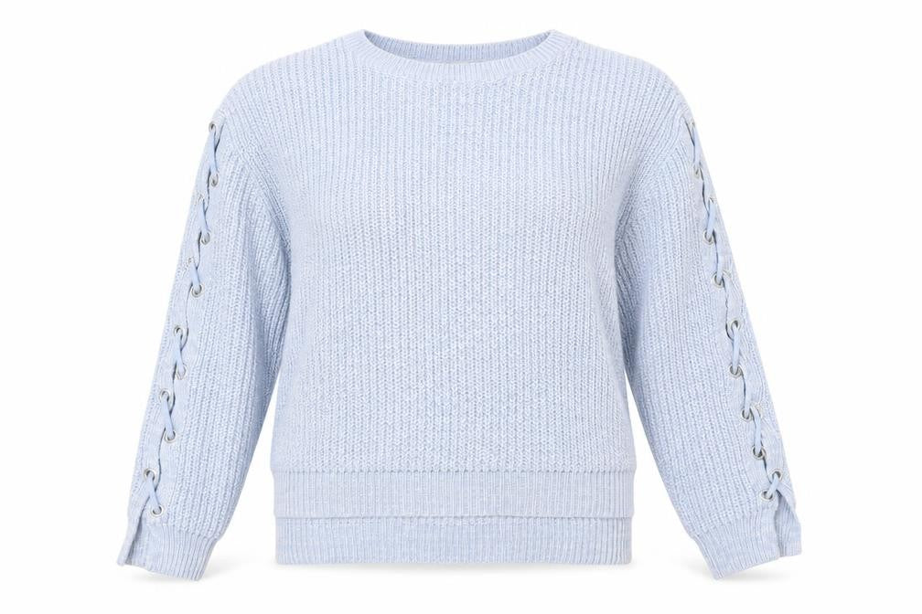 Peacocks Womens Blue  Knit Pullover Jumper Size S