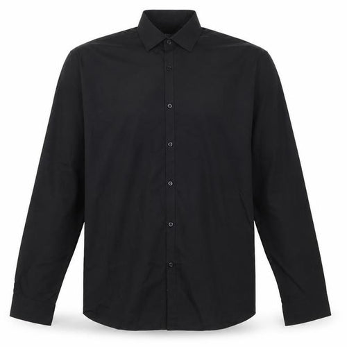 Dunnes Stores Mens Black    Button-Up Size 16.5