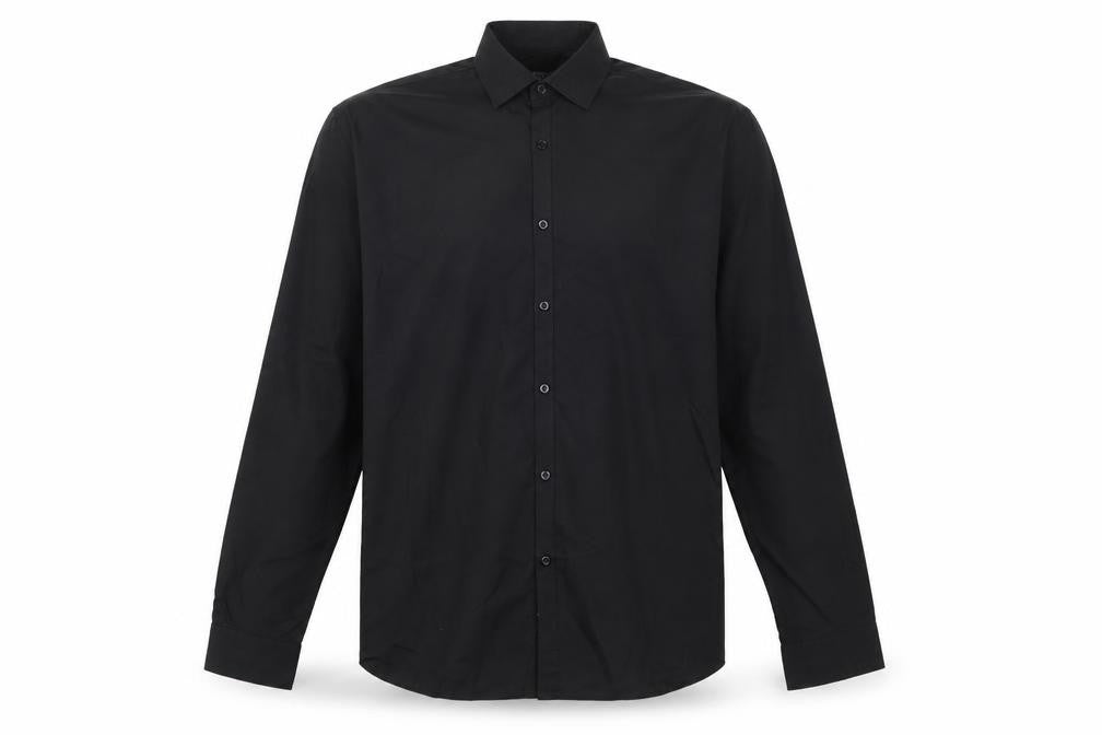 Dunnes Stores Mens Black    Button-Up Size 16.5