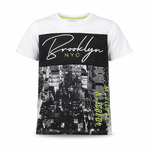 Matalan Boys White  Jersey Basic T-Shirt Size 10 Years