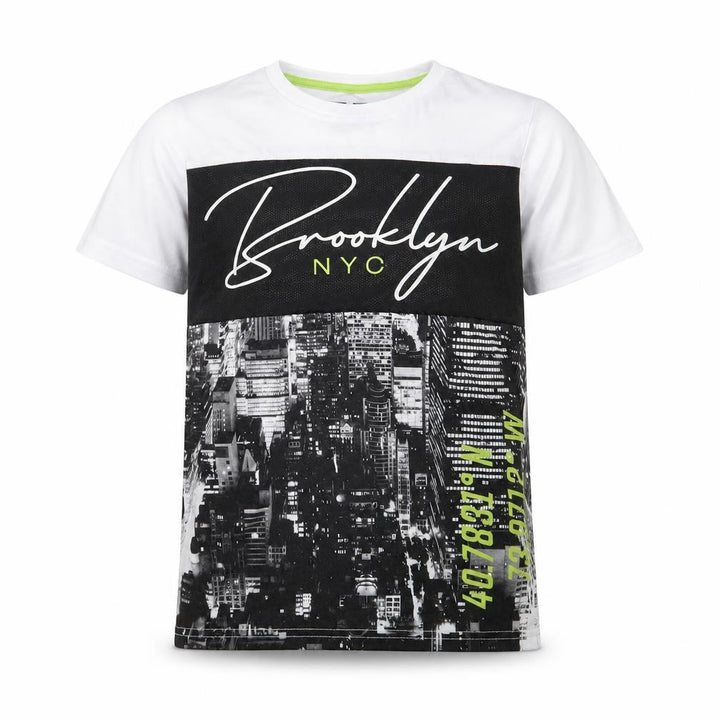 Matalan Boys White Jersey Basic T-Shirt Size 10 Years