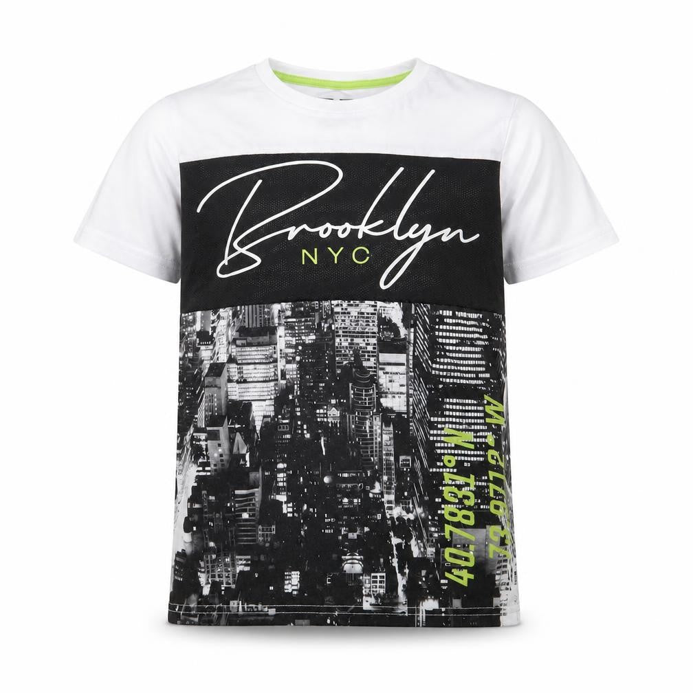 Matalan Boys White  Jersey Basic T-Shirt Size 10 Years