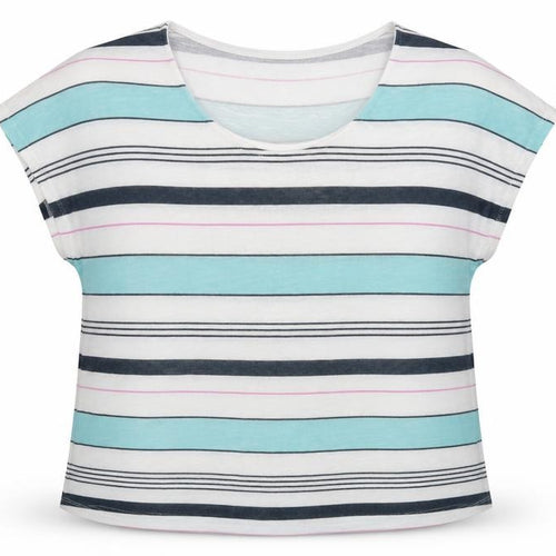 DASH Womens Multicoloured Striped Knit Pullover Jumper Size 18