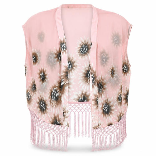 Parisian Collection Womens Pink Floral  Wrap Blouse Size 10
