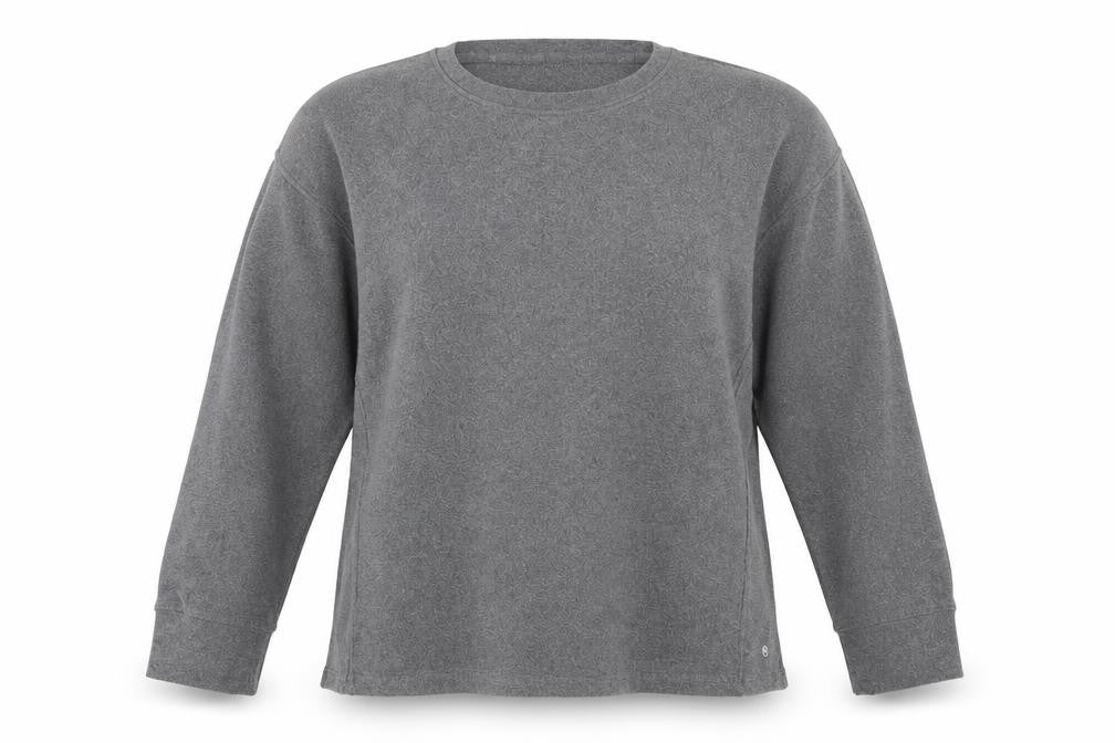 Front view of Next women’s grey jumper, size UK 14
