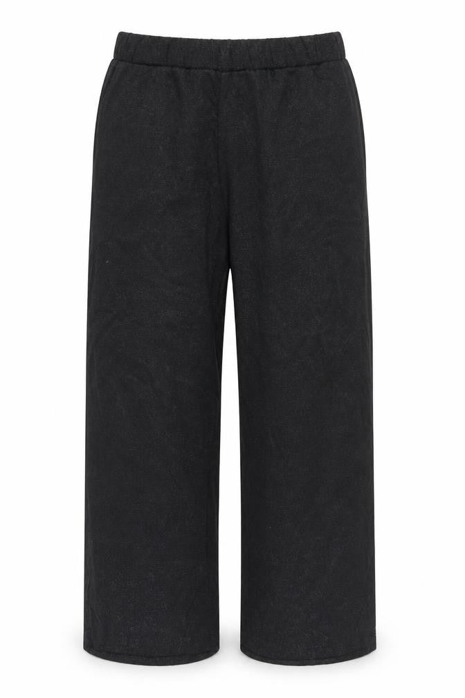 Front view of Next women’s black trousers, size UK 12, 28-inch leg