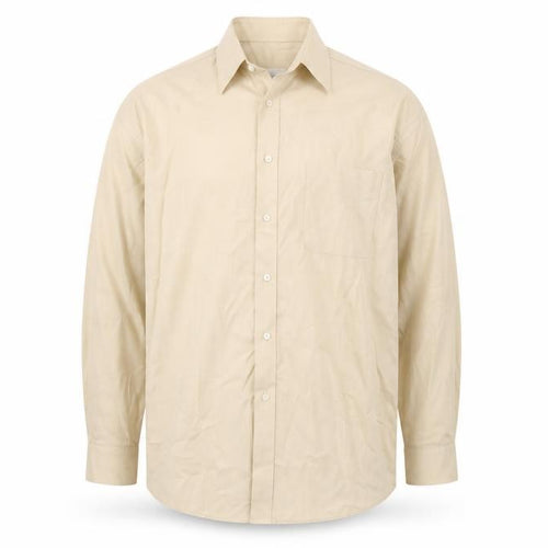 Joseph & Feiss Mens Beige    Button-Up Size 17