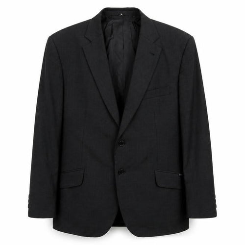 Jermyn Street Mens Grey  Rayon Jacket Suit Jacket Size 46
