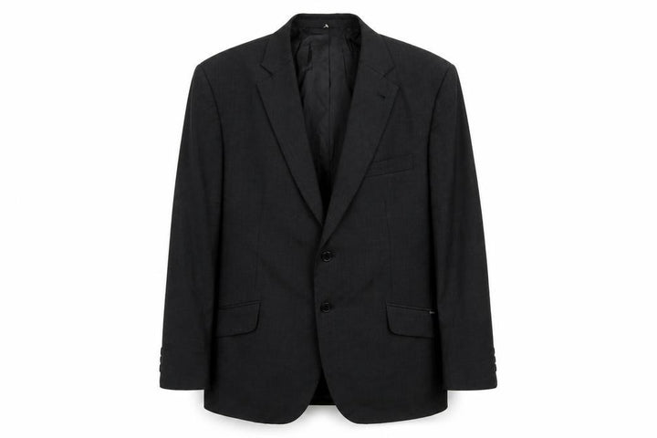 Jermyn Street Mens Grey Rayon Jacket Suit Jacket Size 46