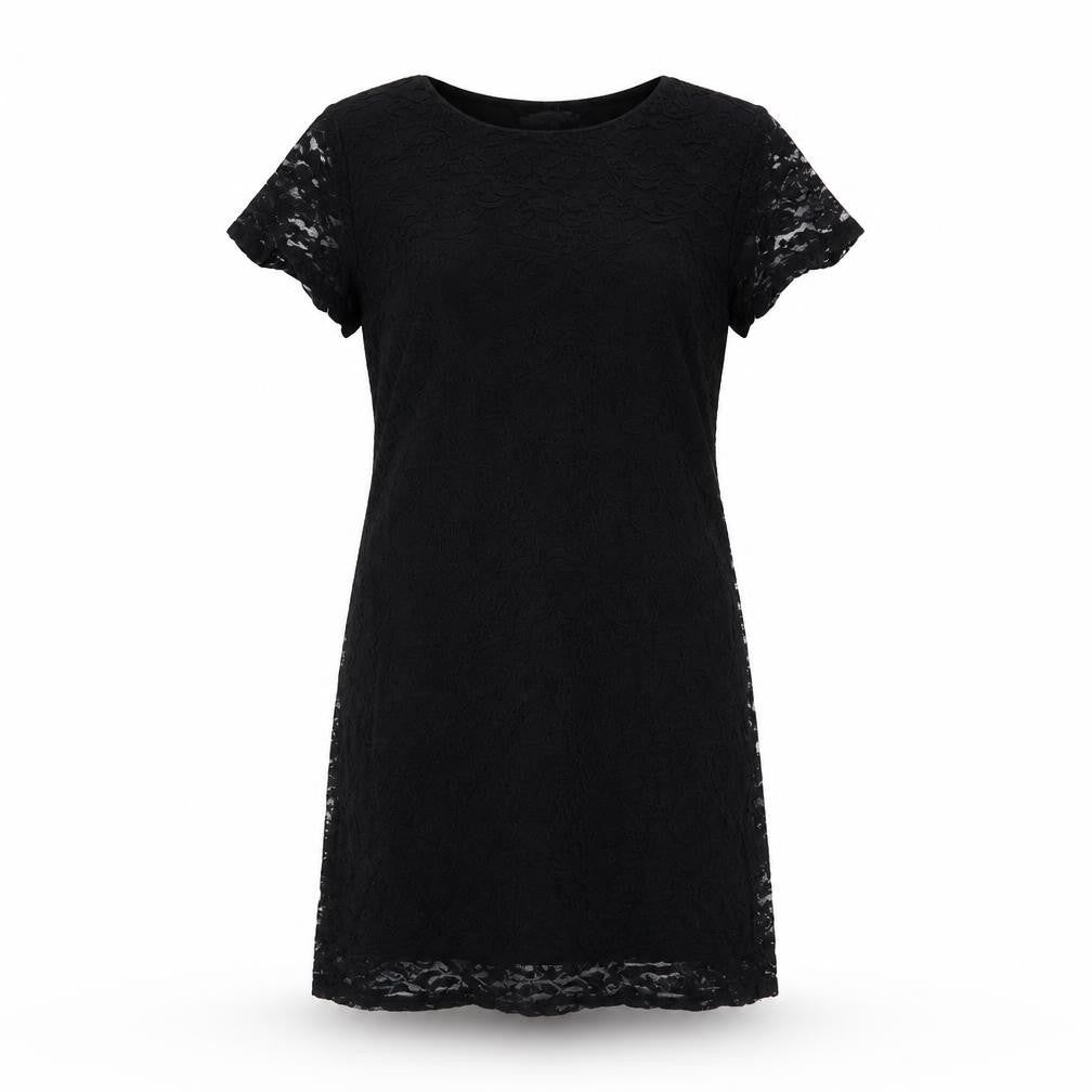 Innocence Womens Black Floral  A-Line  Size 10