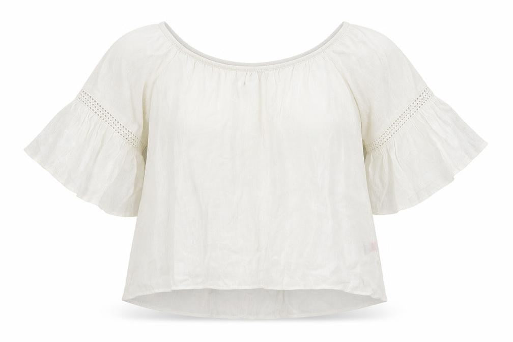 Miss Selfridge Womens White   Basic Blouse Size 12
