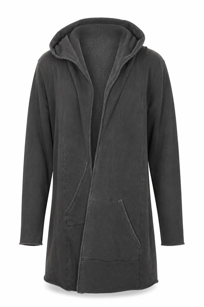 Front view of H&M women’s grey jacket, size M