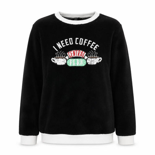 friends Womens Black   Pullover Jumper Size S