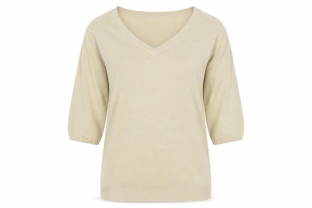 TRUE Womens Beige   Pullover Jumper Size 22