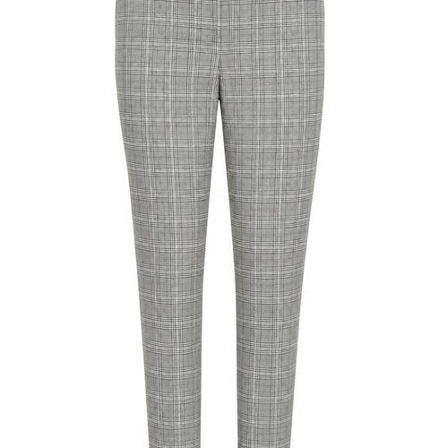 Papaya Womens Green Houndstooth  Trousers  Size 10 L27 in