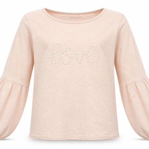 TU Girls Pink  Jersey Pullover Jumper Size 9 Years  - love