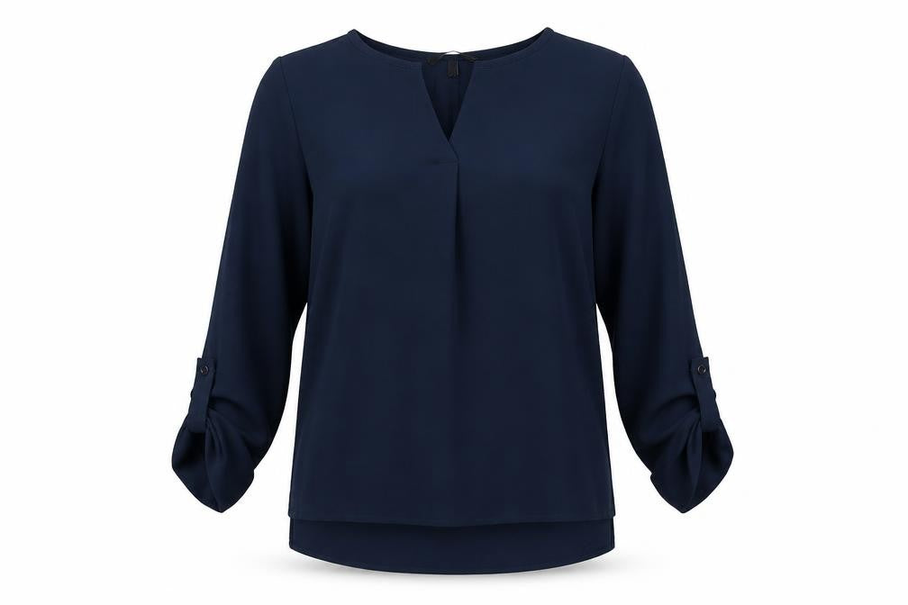 VERO MODA Womens Blue   Basic Blouse Size S